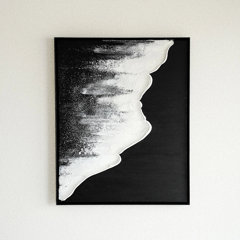 【Beach -black-】50×40cm