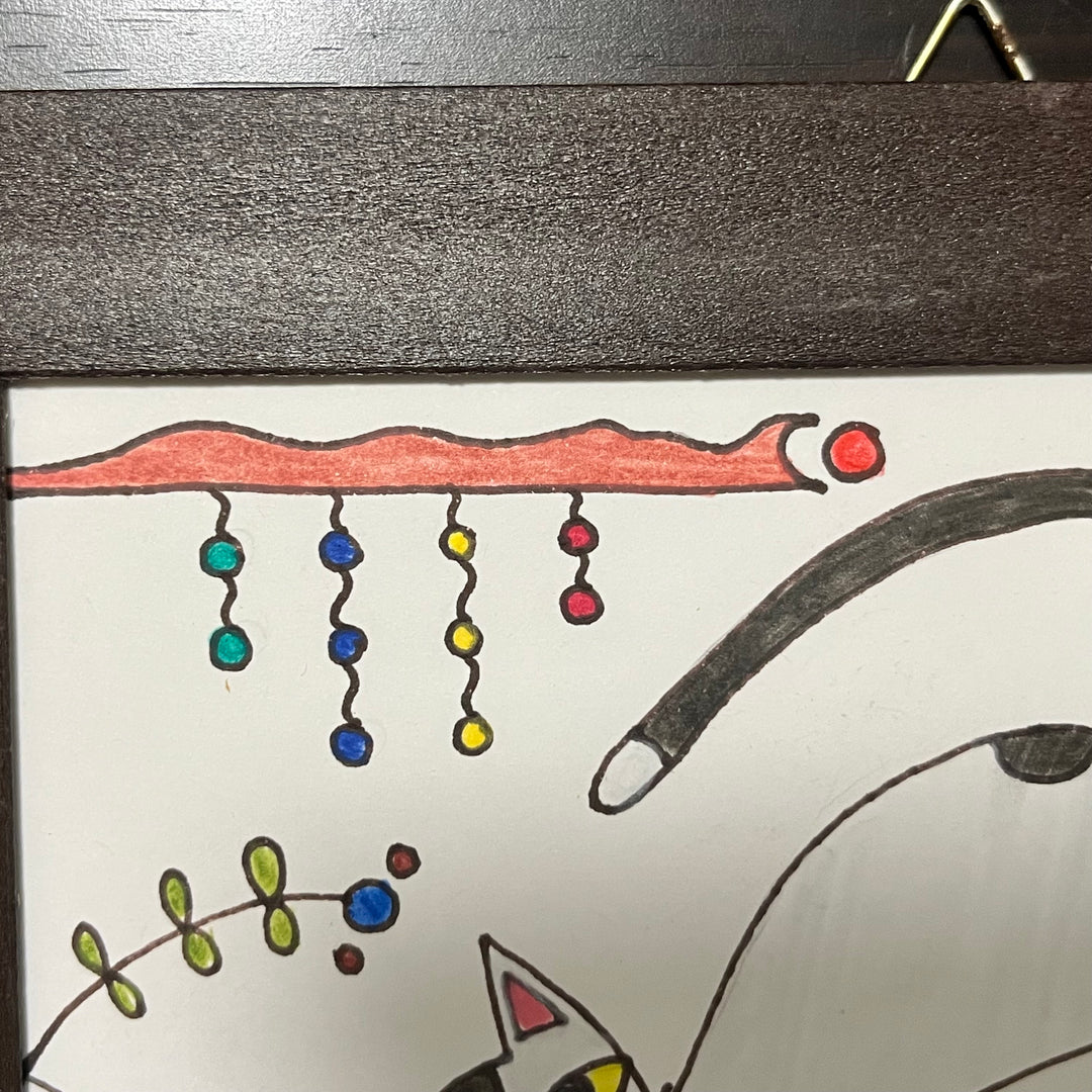わさび飛ぶ／ひろゆき｜アート絵画・販売通販WASABI(ワサビ)