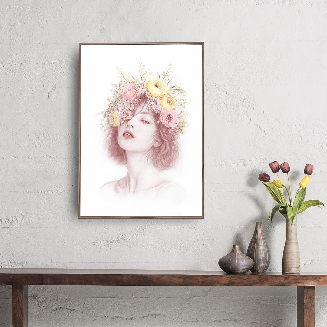 Before Words -花冠、目覚め／mada yuji｜アート絵画・販売通販WASABI