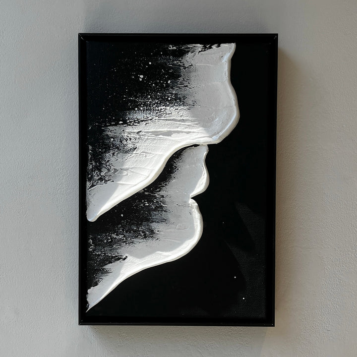 Beach-black-】30×20cm／小山絢子｜アート絵画・販売通販WASABI(ワサビ)