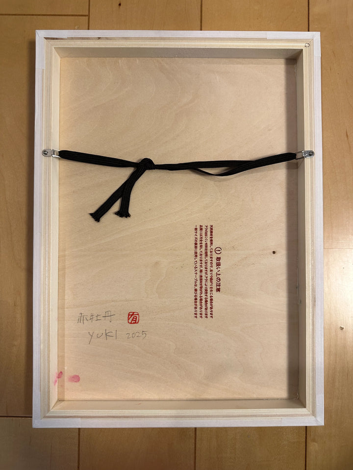 赤牡丹／YUKI｜アート絵画・販売通販WASABI(ワサビ)