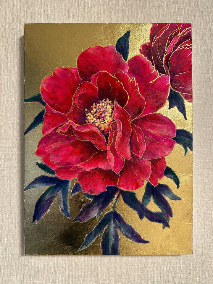 嗜好の一品」牡丹の日本画 嗜好の一品」牡丹の日本画 嗜好の一品」牡丹