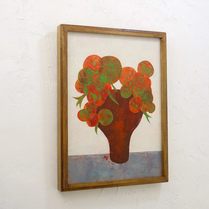 Red and Green Shapes No.307／SONORA DESIGN｜アート絵画・販売通販