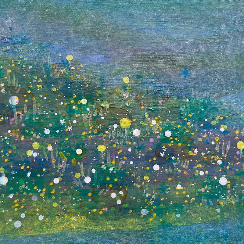 Flora's Little Pocket／樫内あずみ｜アート絵画・販売通販WASABI(ワサビ)