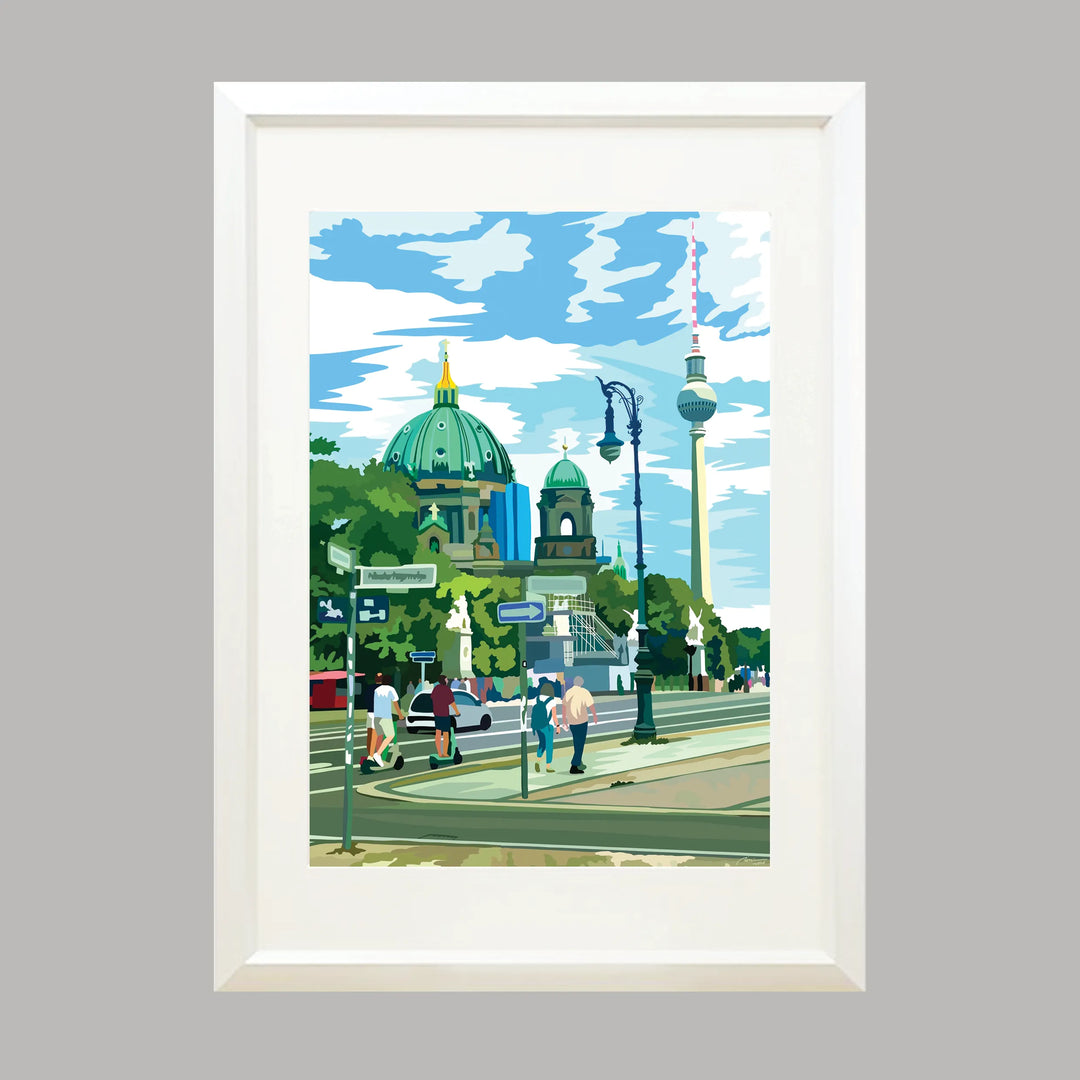 Ｋ．KIKUCHI 絵画 Berlin Wandering／IORI KIKUCHI｜アート絵画・販売通販WASABI(ワサビ)