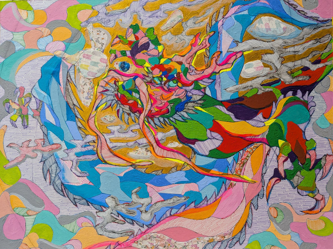 境界のうねり／kira07553｜アート絵画・販売通販WASABI(ワサビ)