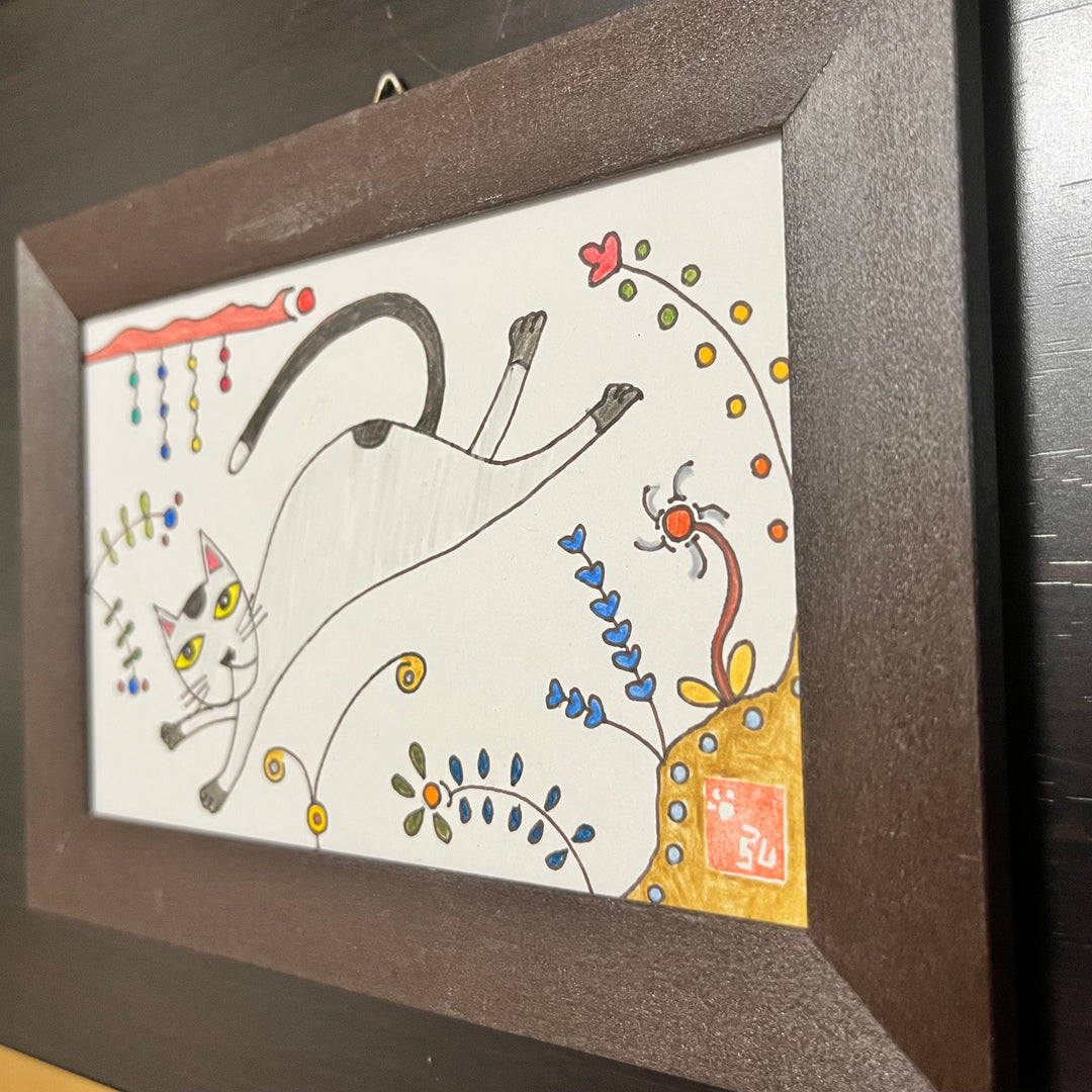 わさび飛ぶ／ひろゆき｜アート絵画・販売通販WASABI(ワサビ)