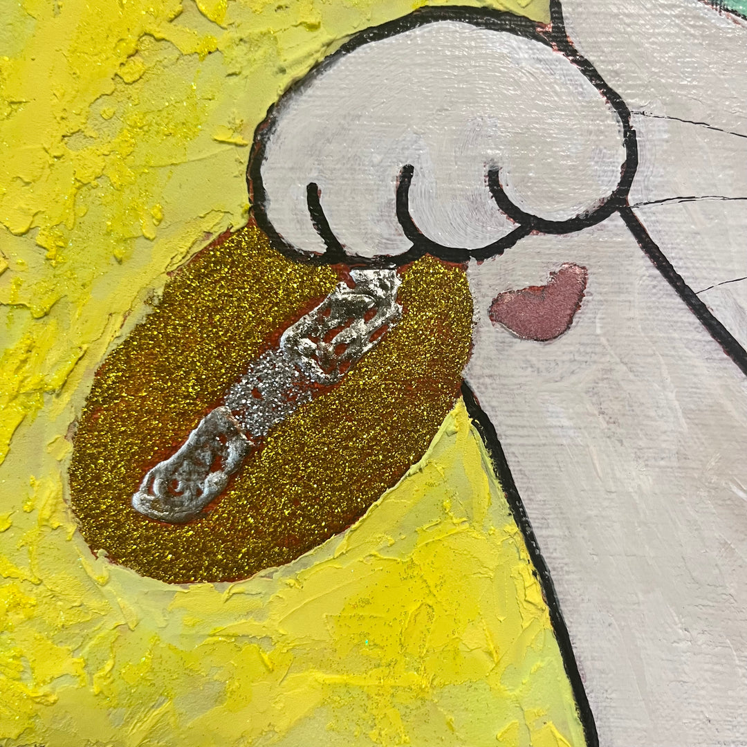 金の招き猫／ひろゆき｜アート絵画・販売通販WASABI(ワサビ)