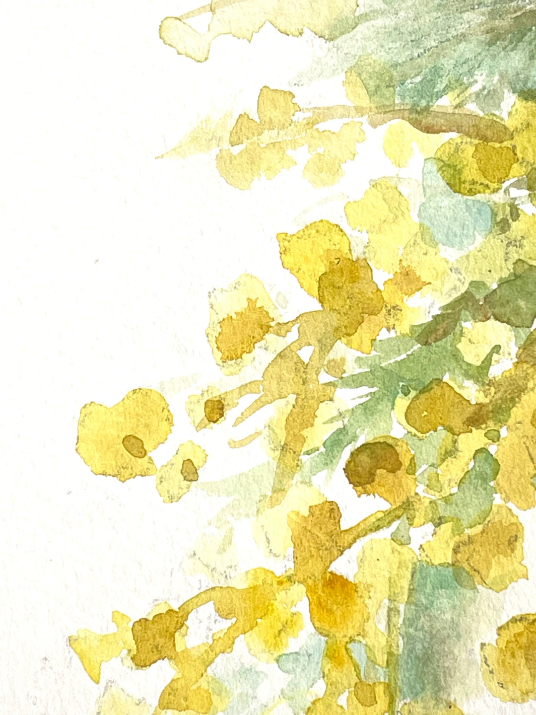ミモザの朝／mada yuji｜アート絵画・販売通販WASABI(ワサビ)