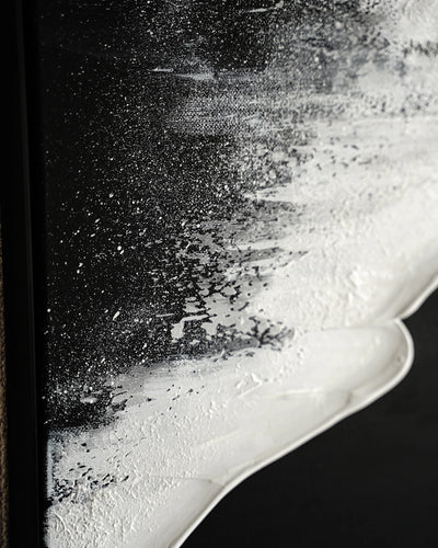 【Beach -black-】50×40cm