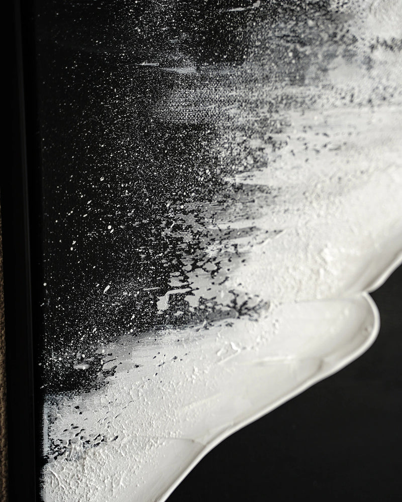 【Beach -black-】50×40cm