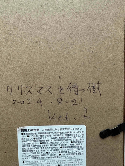 クリスマスを待つ樹