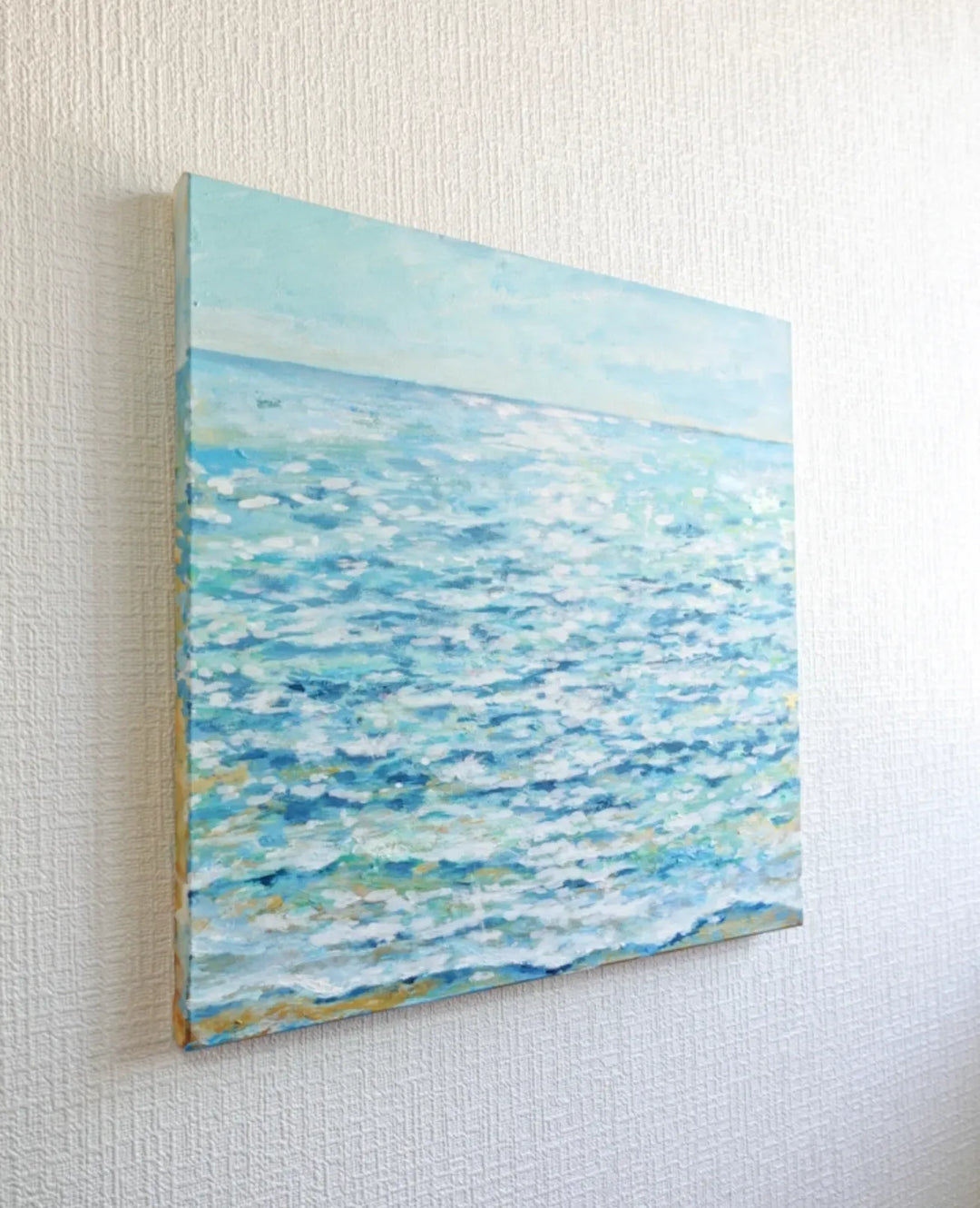 対話の海／むらいさき｜アート絵画・販売通販WASABI(ワサビ)