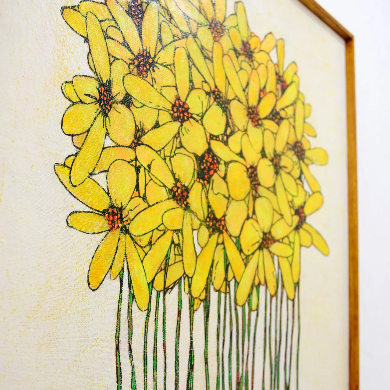 Yellow pelargonium 【原画】No.306