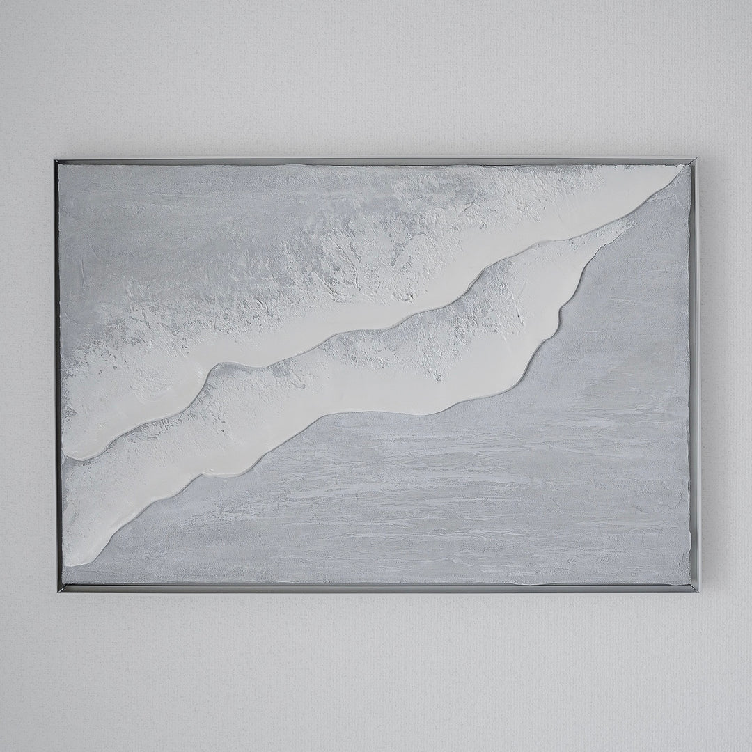 Beach-growth-】40×60cm シアーグレー／小山絢子｜アート絵画・販売