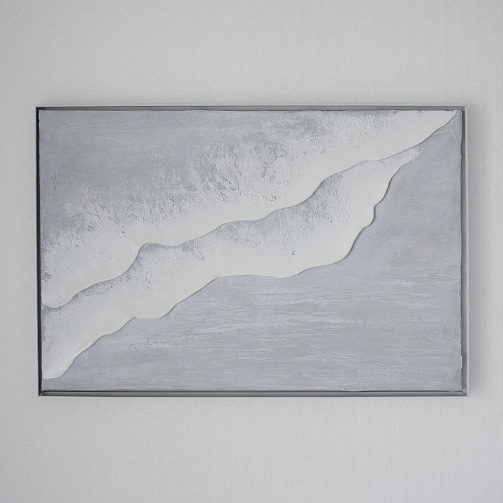 Beach-growth-】40×60cm シアーグレー／小山絢子｜アート絵画・販売