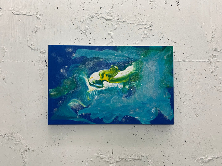 神波 - Divine Wave／JINMU BLACKNOTE｜アート絵画・販売通販WASABI