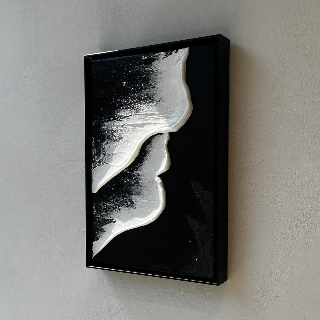 Beach-black-】30×20cm／小山絢子｜アート絵画・販売通販WASABI(ワサビ)