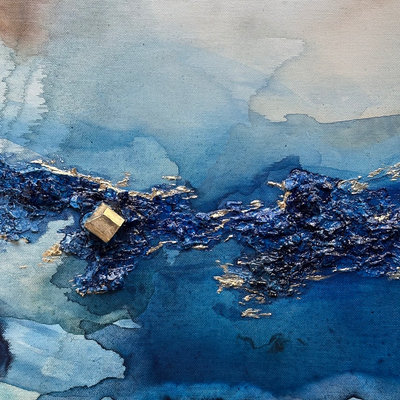 Sediments of Time No.11 影藍