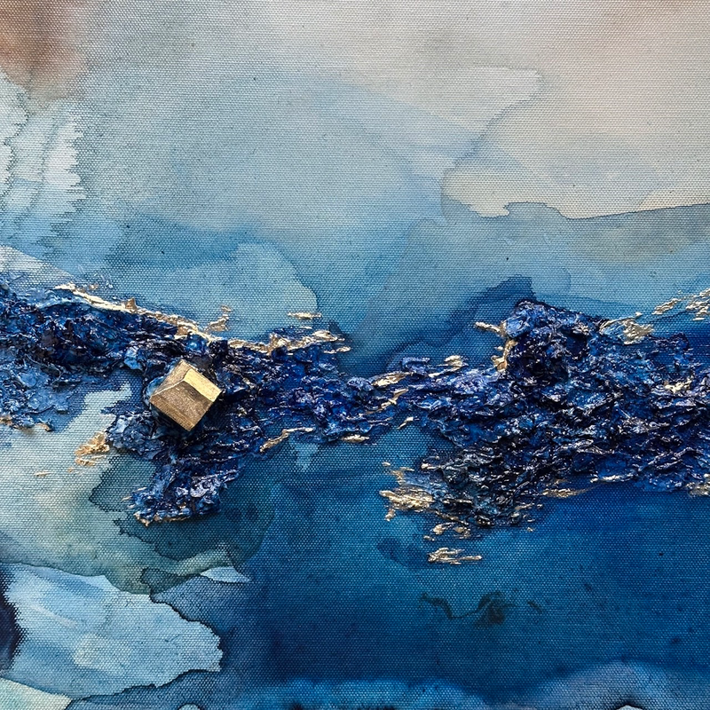 Sediments of Time No.11 影藍