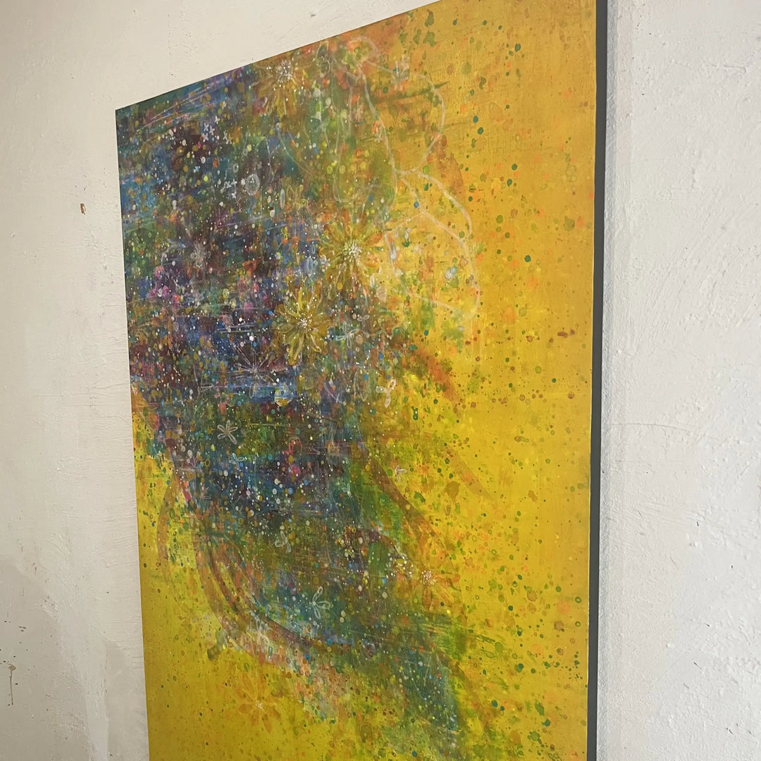 祝福のリズム／樫内あずみ｜アート絵画・販売通販WASABI(ワサビ)