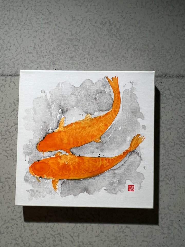 変わり鯉 ORANGE (Kawarigoi) ~ Koi Collection／Robert N