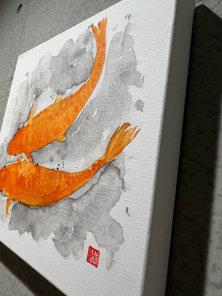 変わり鯉 ORANGE (Kawarigoi) ~ Koi Collection／Robert N. Moore