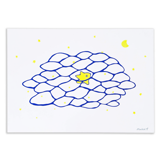 宇宙の水面に漂って