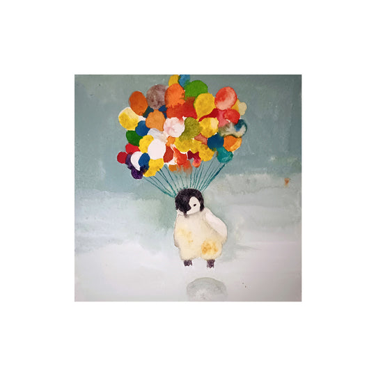 風船とペンギン　離陸