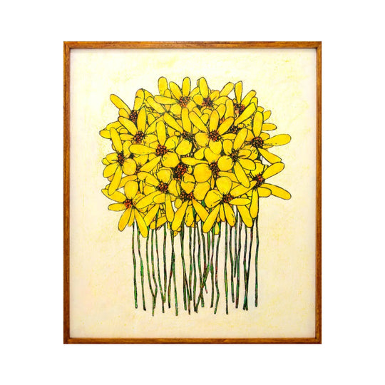 Yellow pelargonium 【原画】No.306