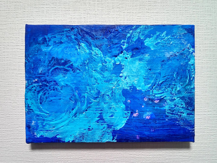 BLUE ROSE／RABENDER.M｜アート絵画・販売通販WASABI(ワサビ)