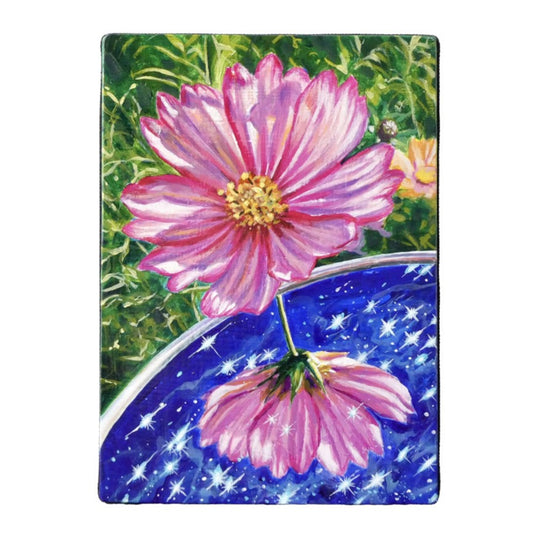 花と鏡　“流星”