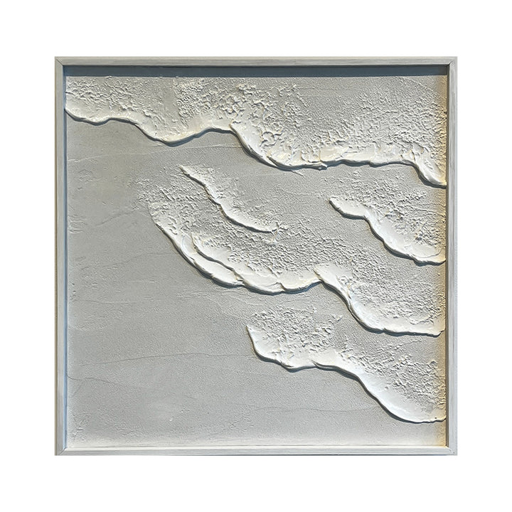 Beach 40×40cm】／小山絢子｜アート絵画・販売通販WASABI(ワサビ)