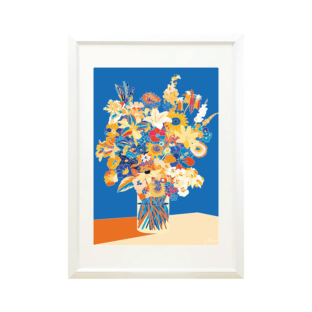 BIRTH FLOWERS - JULY -／IORI KIKUCHI｜アート絵画・販売通販WASABI