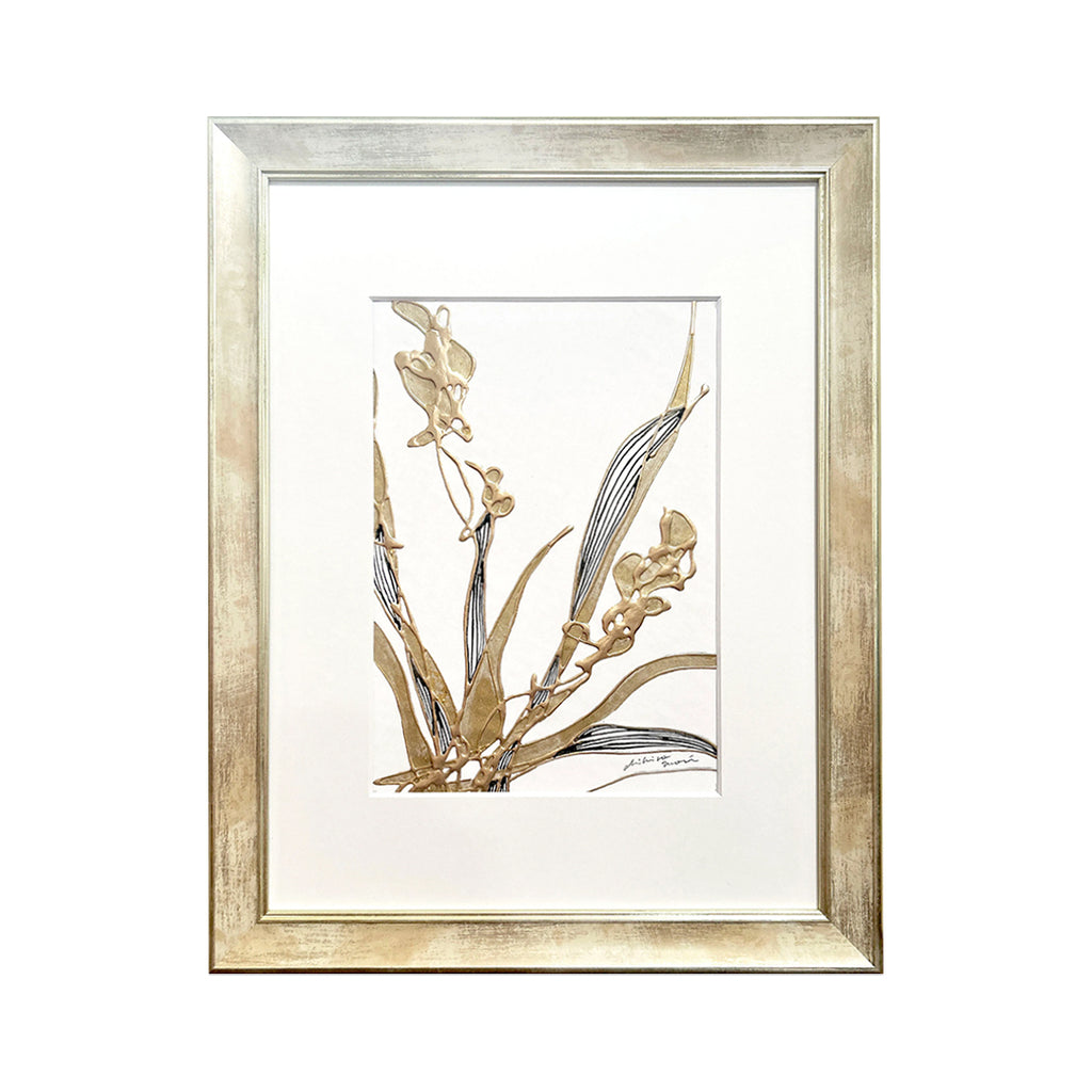MT-Line 【Petite fleur-紫蘭】／森 千｜アート絵画・販売通販WASABI