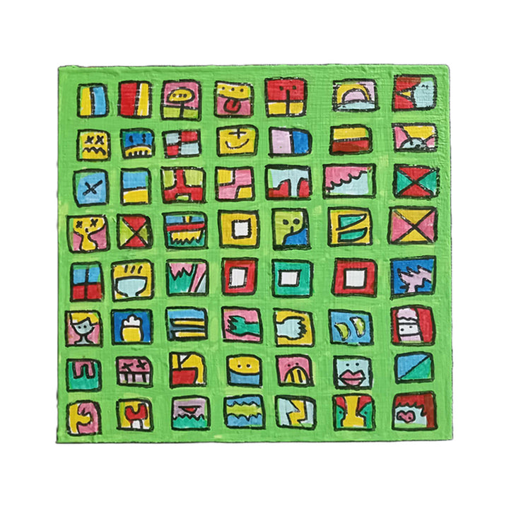 【オリジナル】アートパネル No.1 283WORLDアートパネル 1／田村田｜アート絵画・販売通販WASABI(ワサビ)