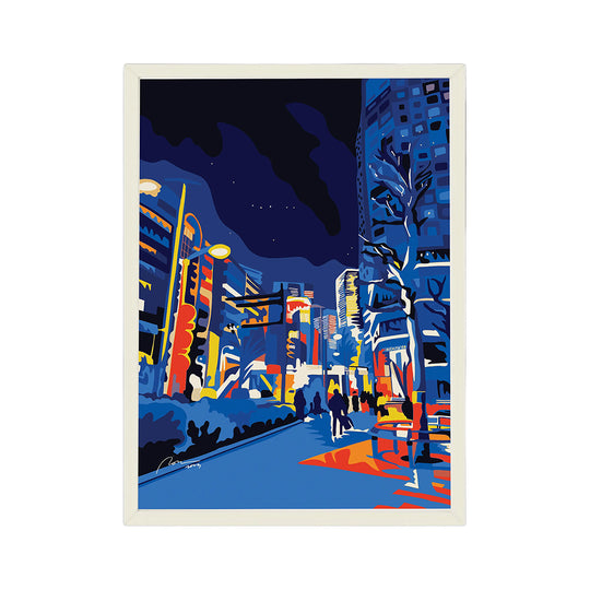 Shibuya Night -B2 size-