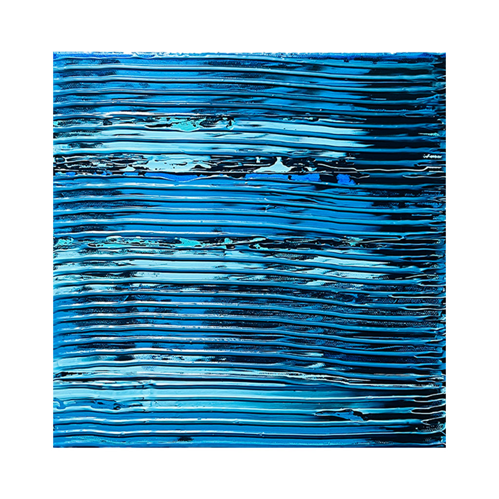 Blue Abstract Waves／Robert Nelson Moore｜アート絵画・販売通販