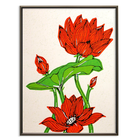 Red lotus No.147