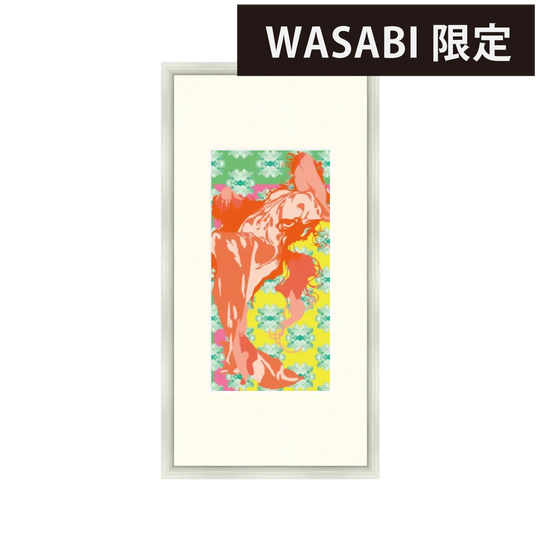 鑑賞 -fusion series_3(orange) 【アートプリント】