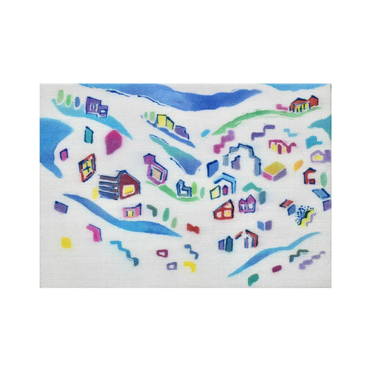 見え隠れする街