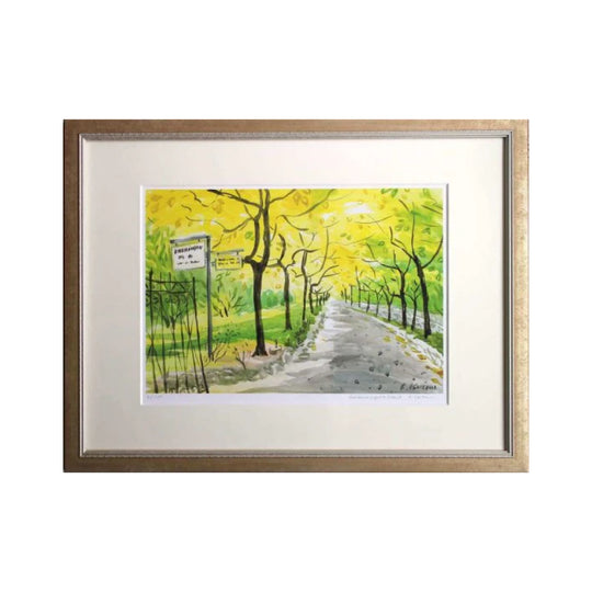 紅葉の並木道(large)