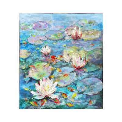 睡蓮／mada yuji｜アート絵画・販売通販WASABI(ワサビ)