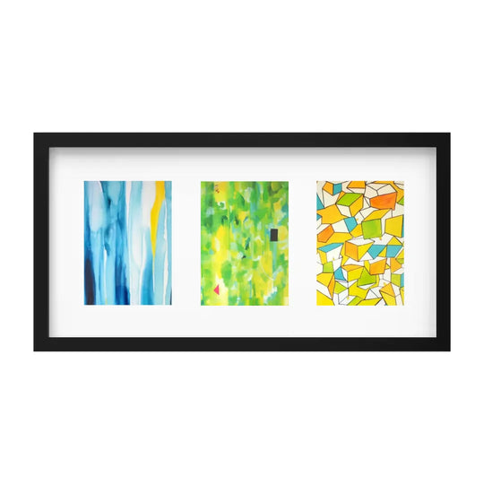 選べるアート3連作 vol.4(額縁 : ブラック)