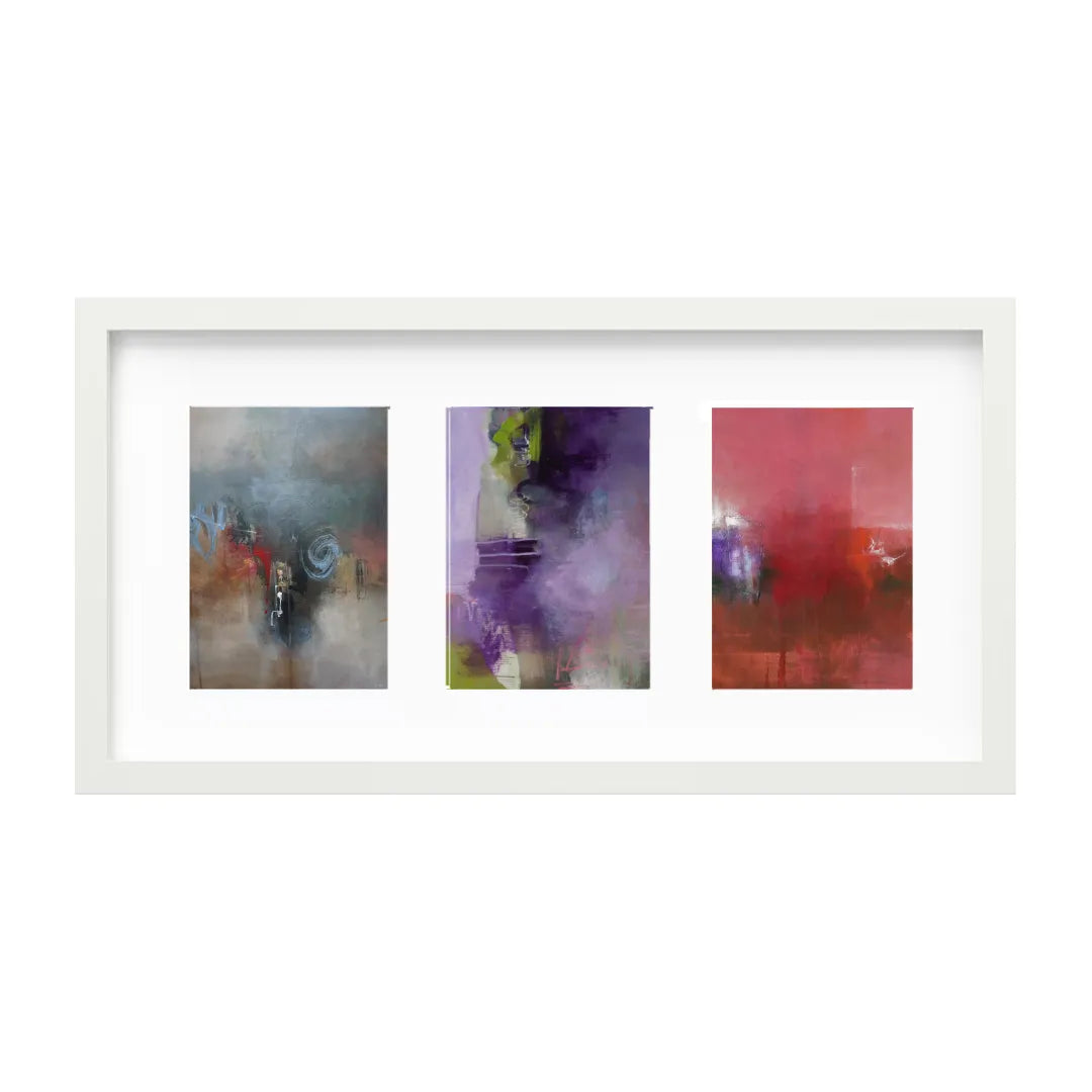 選べるアート3連作 vol.5(額縁 : ホワイト)