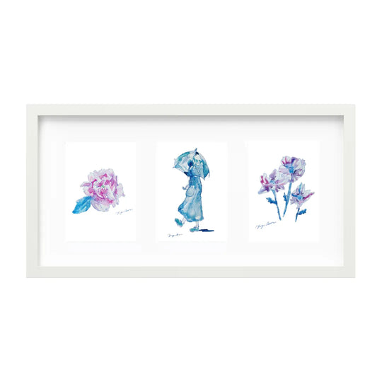 選べるアート3連作 vol.2(額縁 : ホワイト)