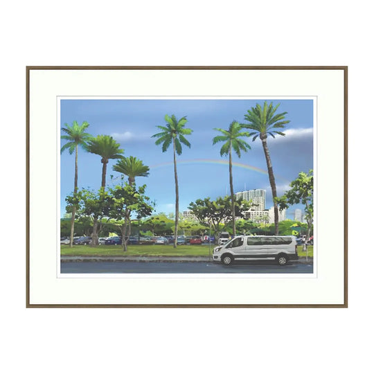 After the rain  (ハワイワイキキにて）