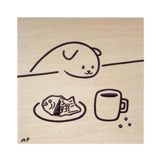 ねこ・たい焼き・コーヒー