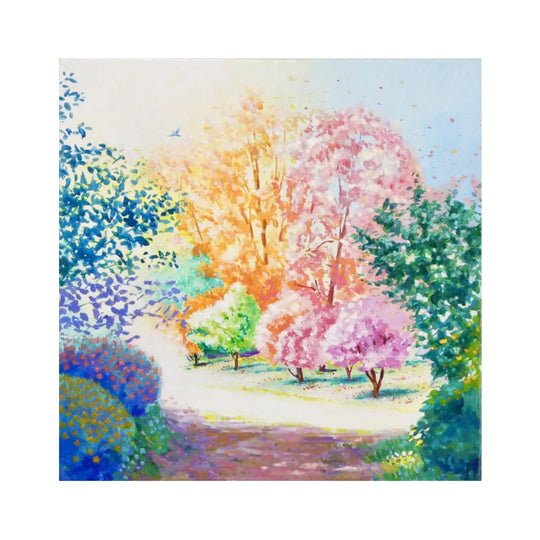 小道をてくてく