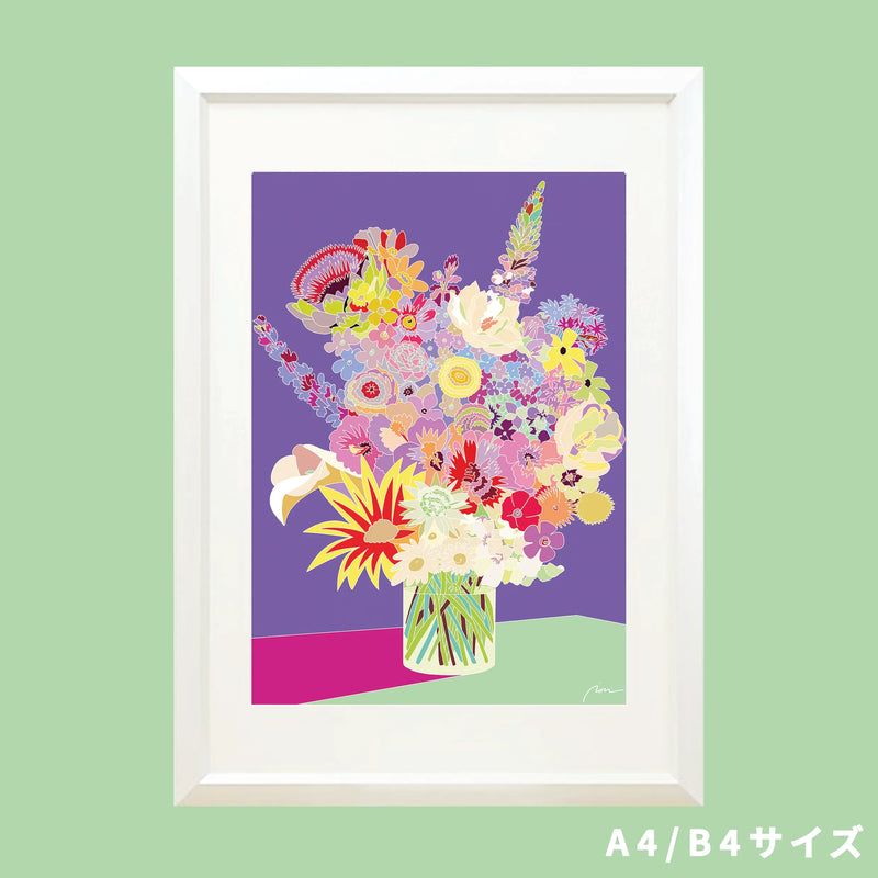 BIRTH FLOWERS - JUNE -／IORI KIKUCHI｜アート絵画・販売通販WASABI
